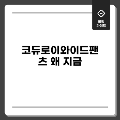 코듀로이와이드팬츠: 왜 지금